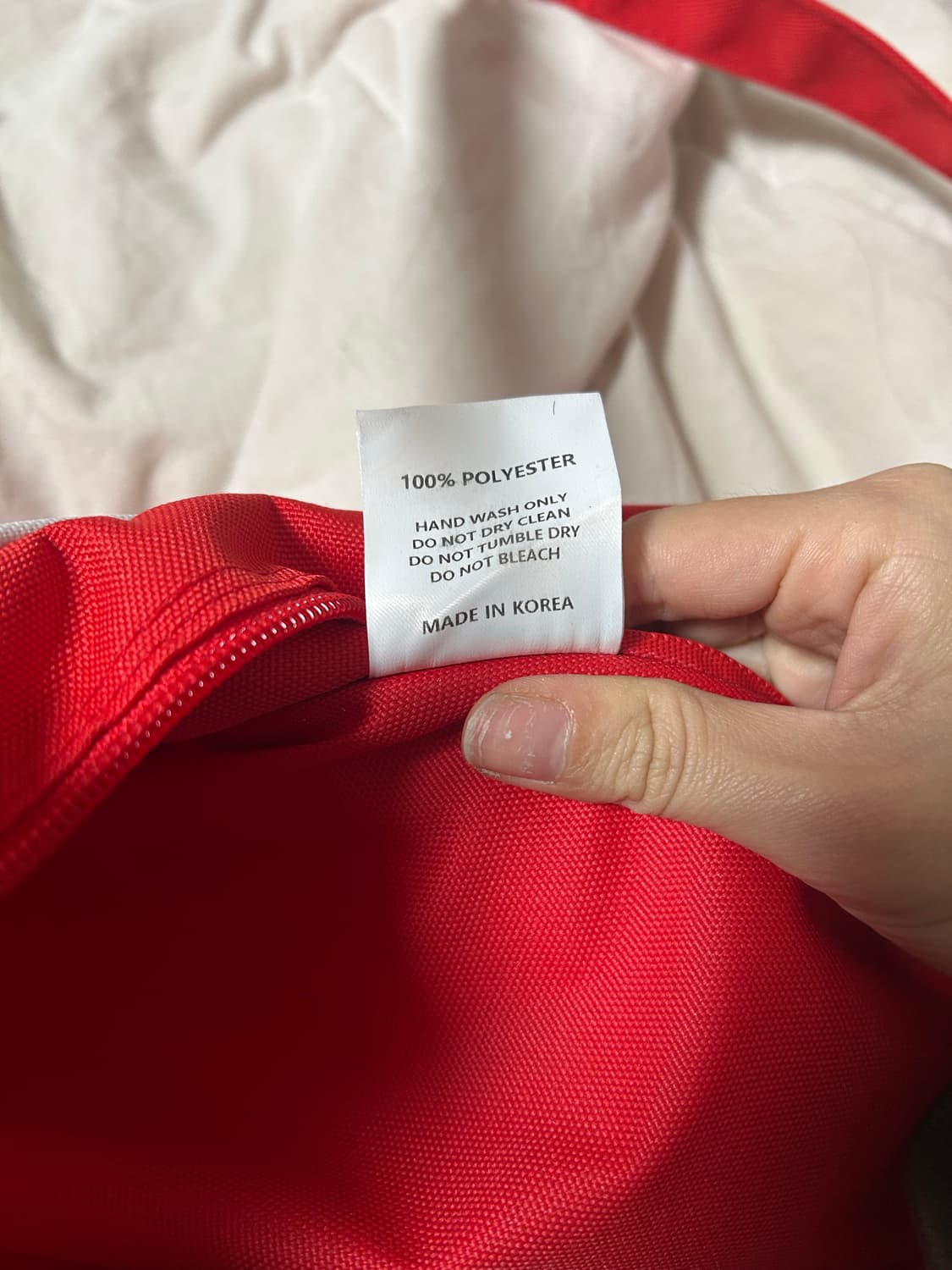 이미스 하트 레드 숄더백 상품이미지3