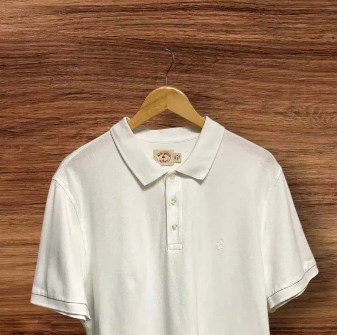 브룩스 브라더스 화이트 피케 폴로 셔츠 2XL 상품이미지2
