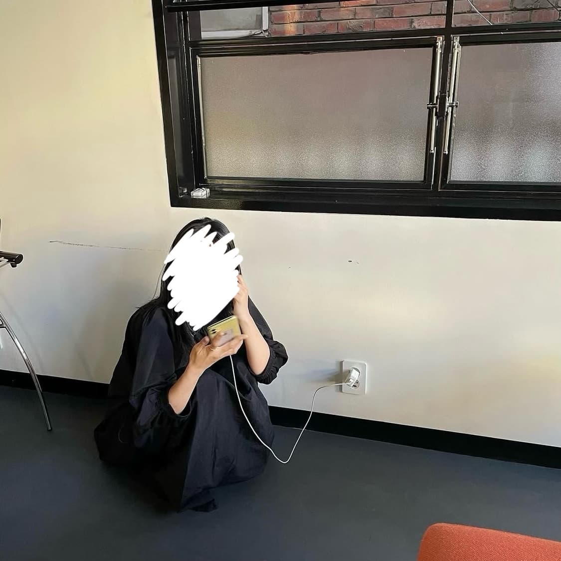 Cos 블랙 나일론 원피스 상품이미지3