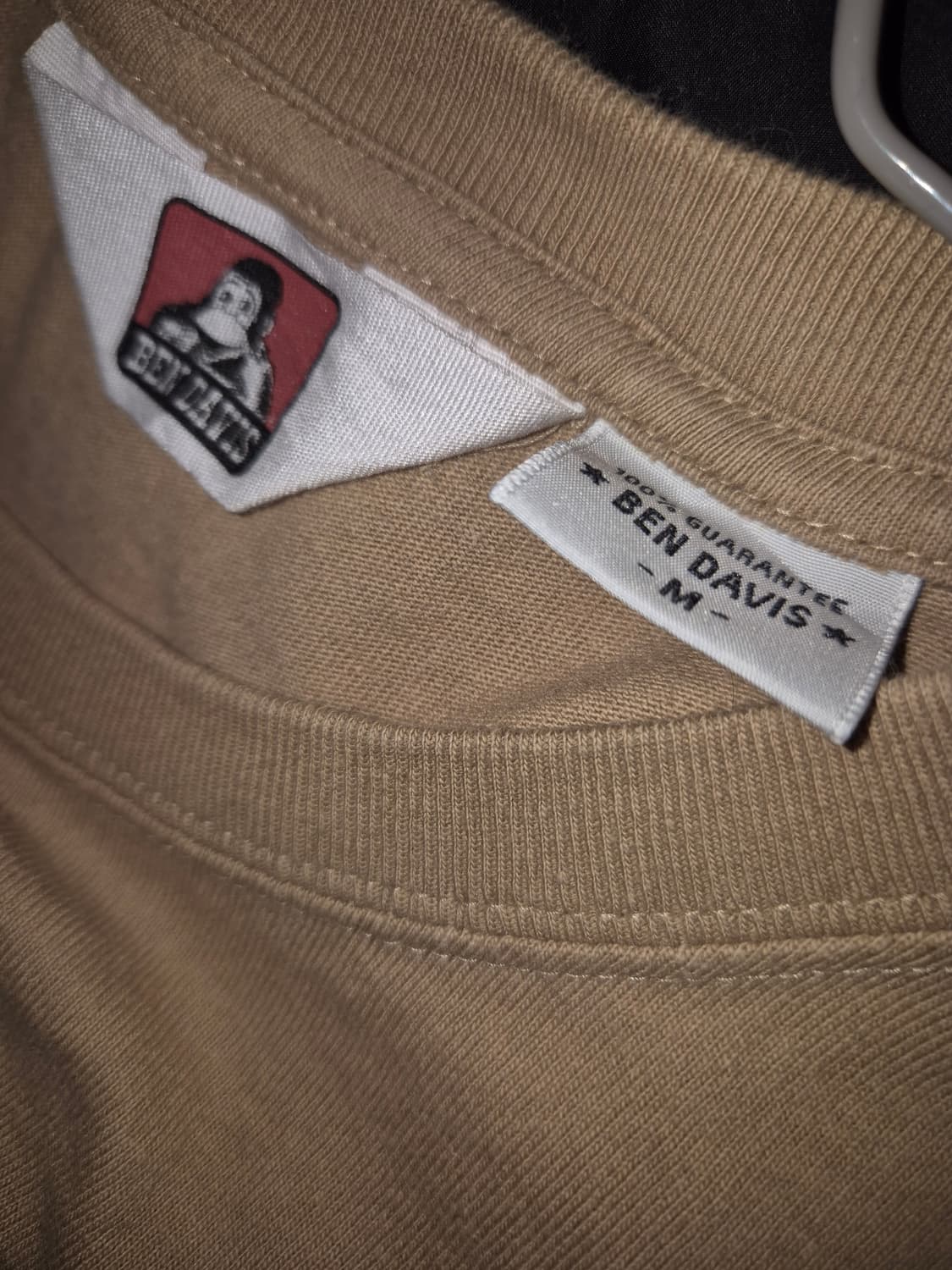 벤 데이비스 롱슬리브 M 베이지 상품이미지3