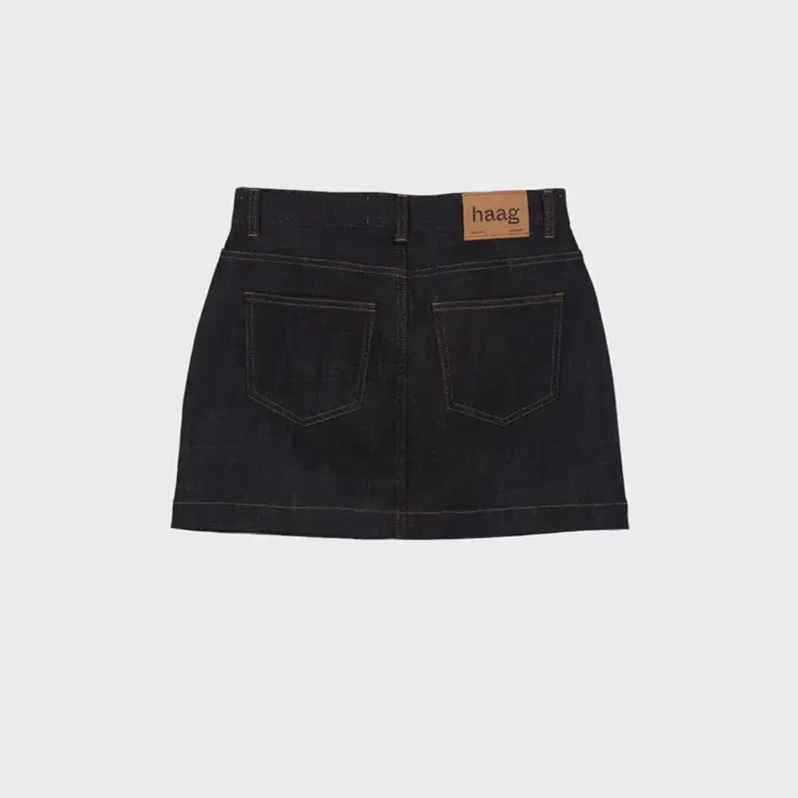 헤이그 Haag 인디고 데님 미니스커트 m 상품이미지2