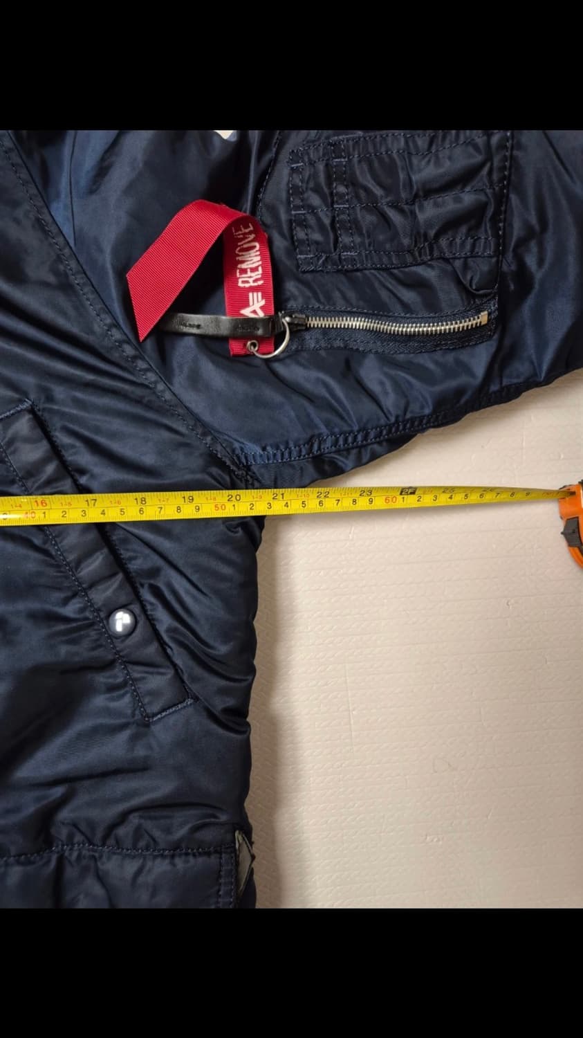 알파인더스트리 N-3B 네이비 xs 상품이미지7