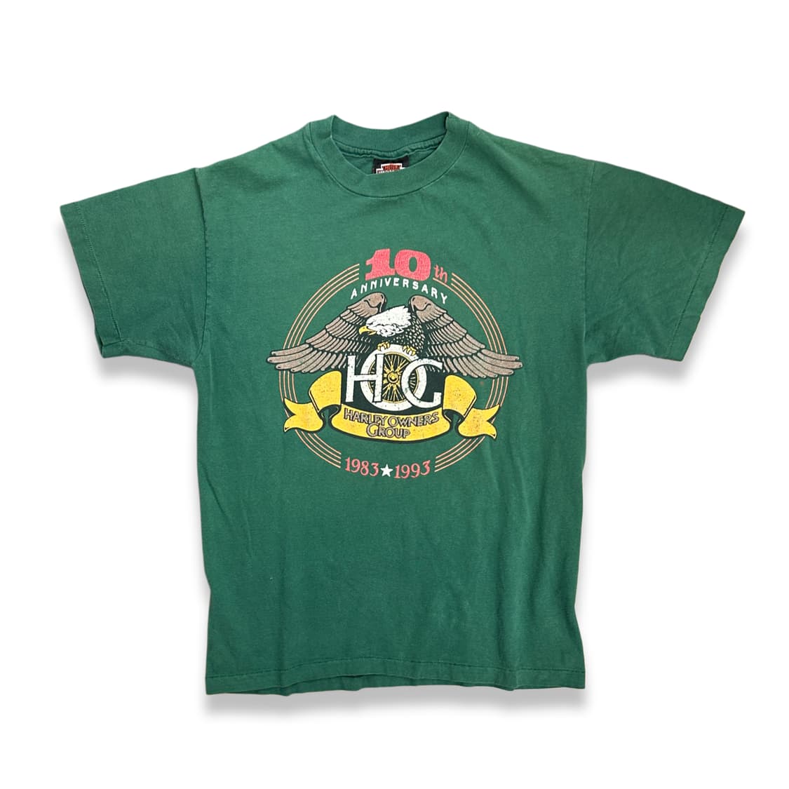 90s Harley-Davidson 오너스 그룹 티셔츠 M 상품이미지1