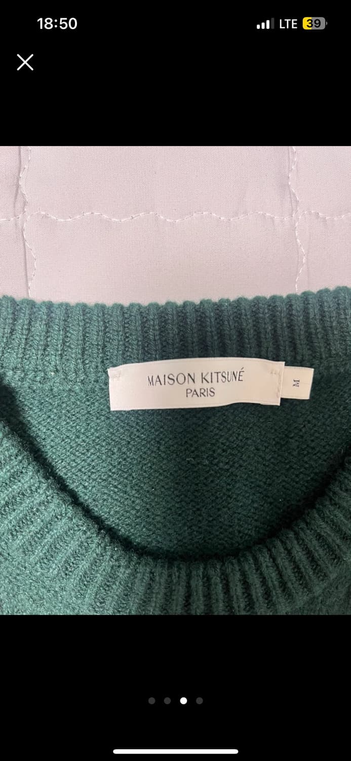 메종키츠네 빅헤드 니트 상품이미지2