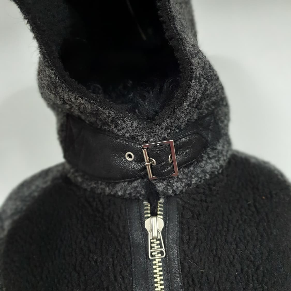 (공용) 빈티지 그런지 Tankus 천연 램 퍼 모직 울 무스탕 상품이미지5