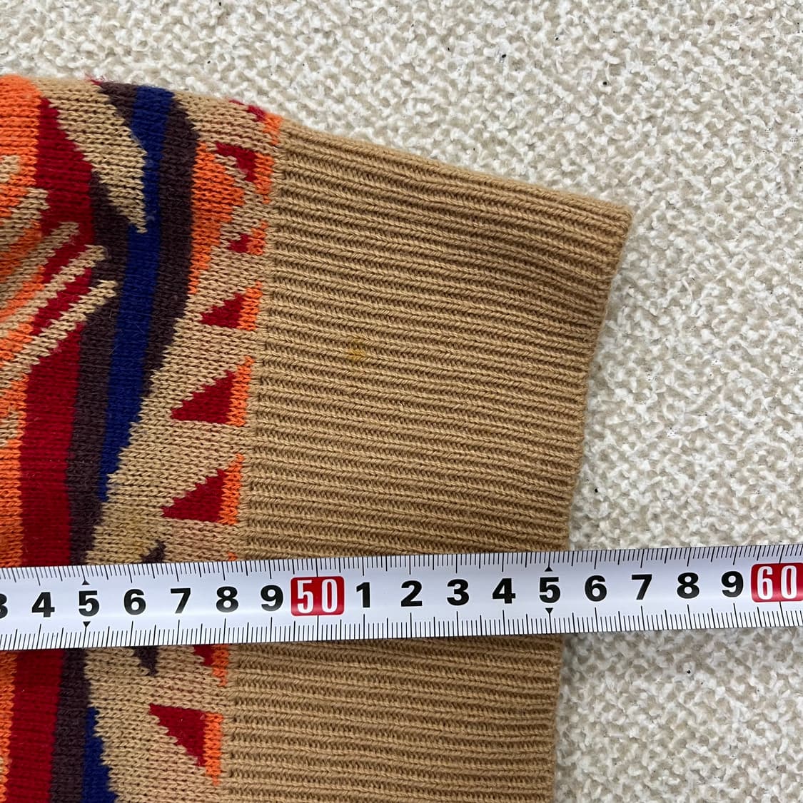 85-160 컬쳐콜 기하학 니트 가디건 0128M 상품이미지5