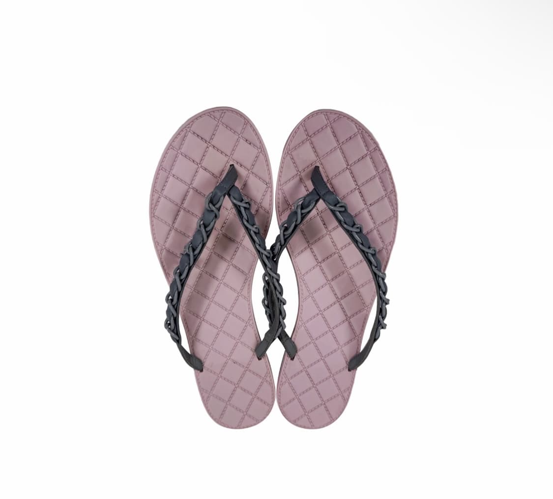 [37] 샤넬 여성 코코 비치 체인 스트랩 플랩 샌들 핑크 G30880 상품이미지6