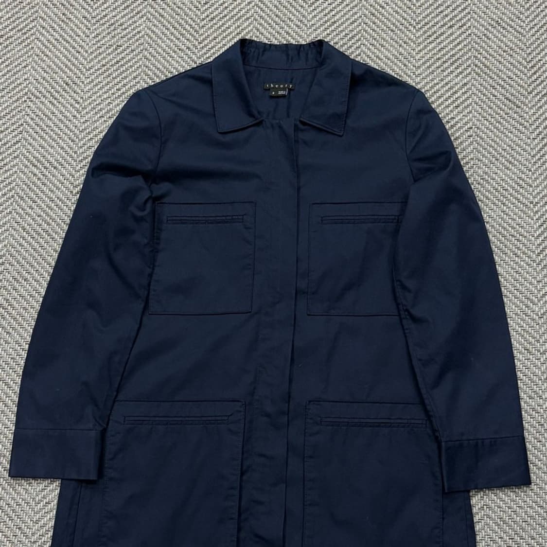 띠어리 멀티포켓 집업 코트 v2378 상품이미지3