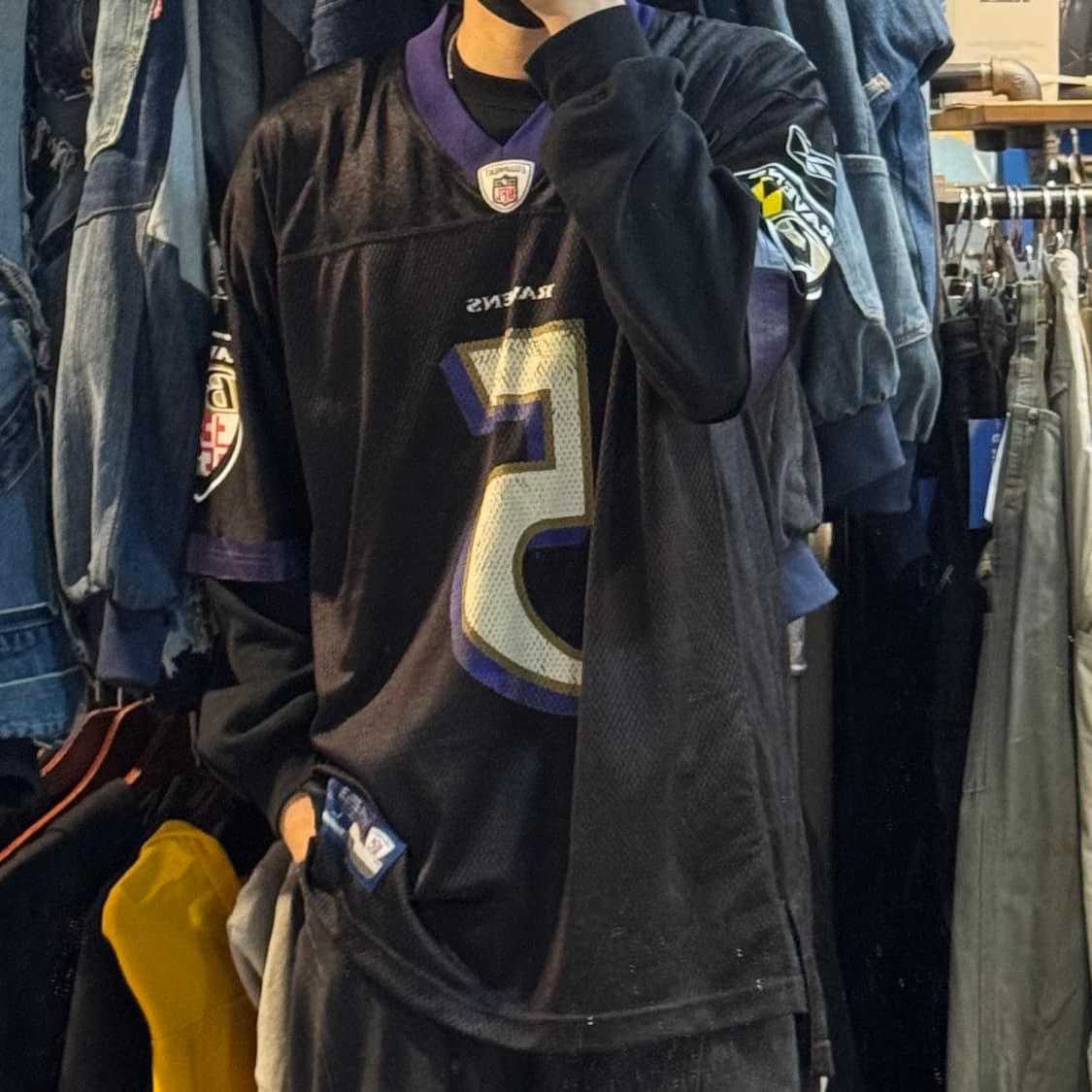 [No.9]NFL X Reebok No.5 풋볼져지 상품이미지4