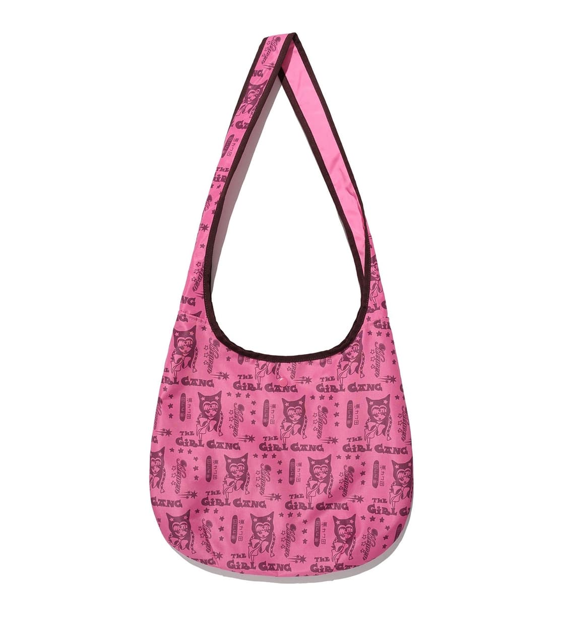 나이스고스트클럽 핫핑크 패턴 크로스백 상품이미지1