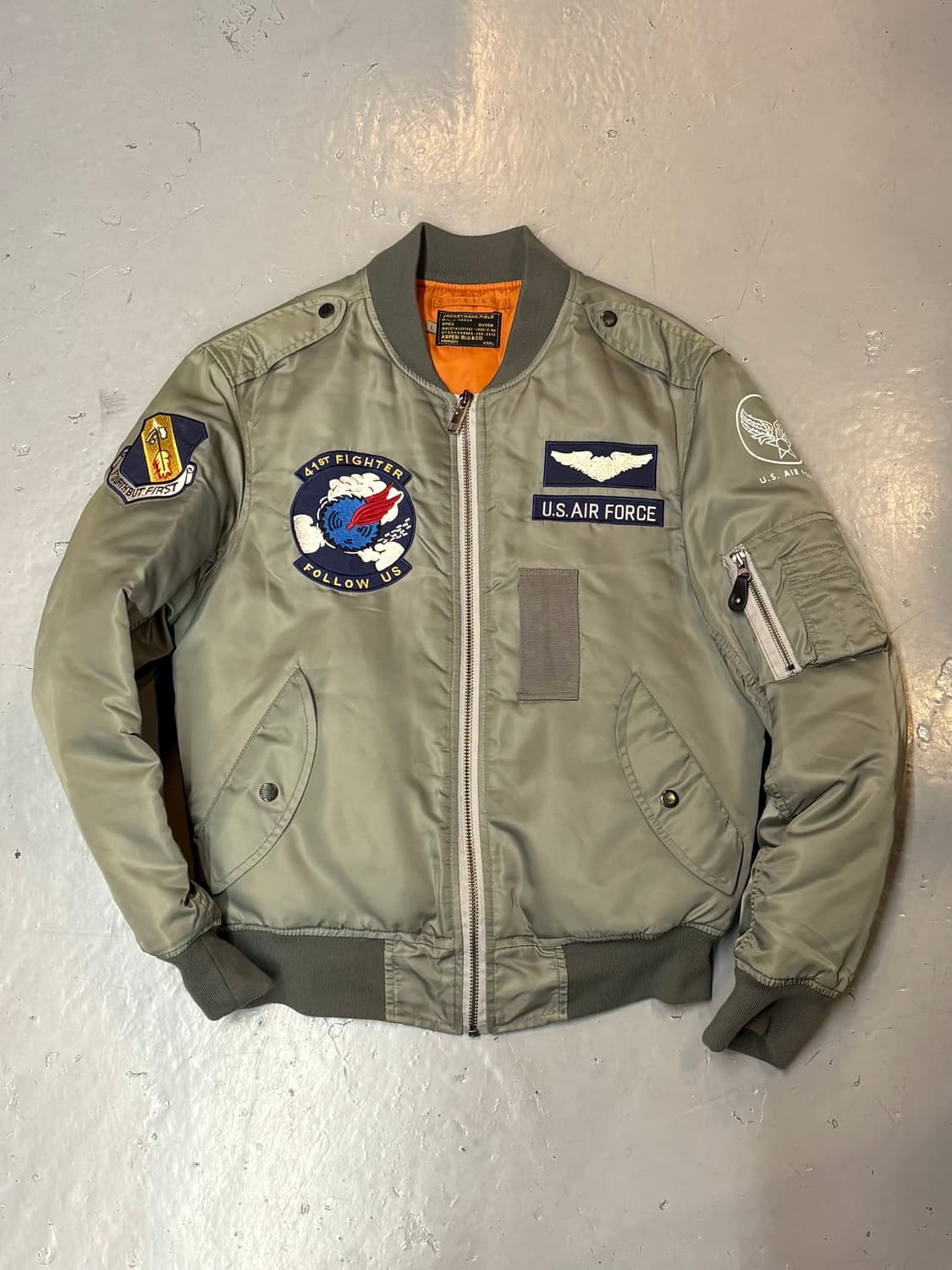 Aspesi x Avirex MA-1 자켓 상품이미지5