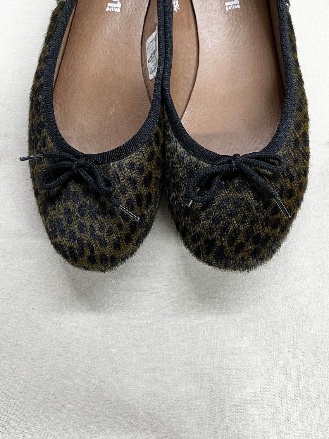  1001PATTES made in italy 레오파드 송치  플랫 슈즈 상품이미지2