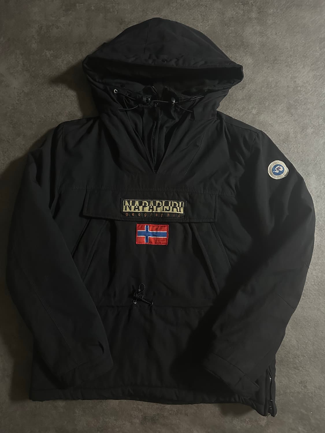 나파피리  스키두 아노락 패딩 블랙 상품이미지1
