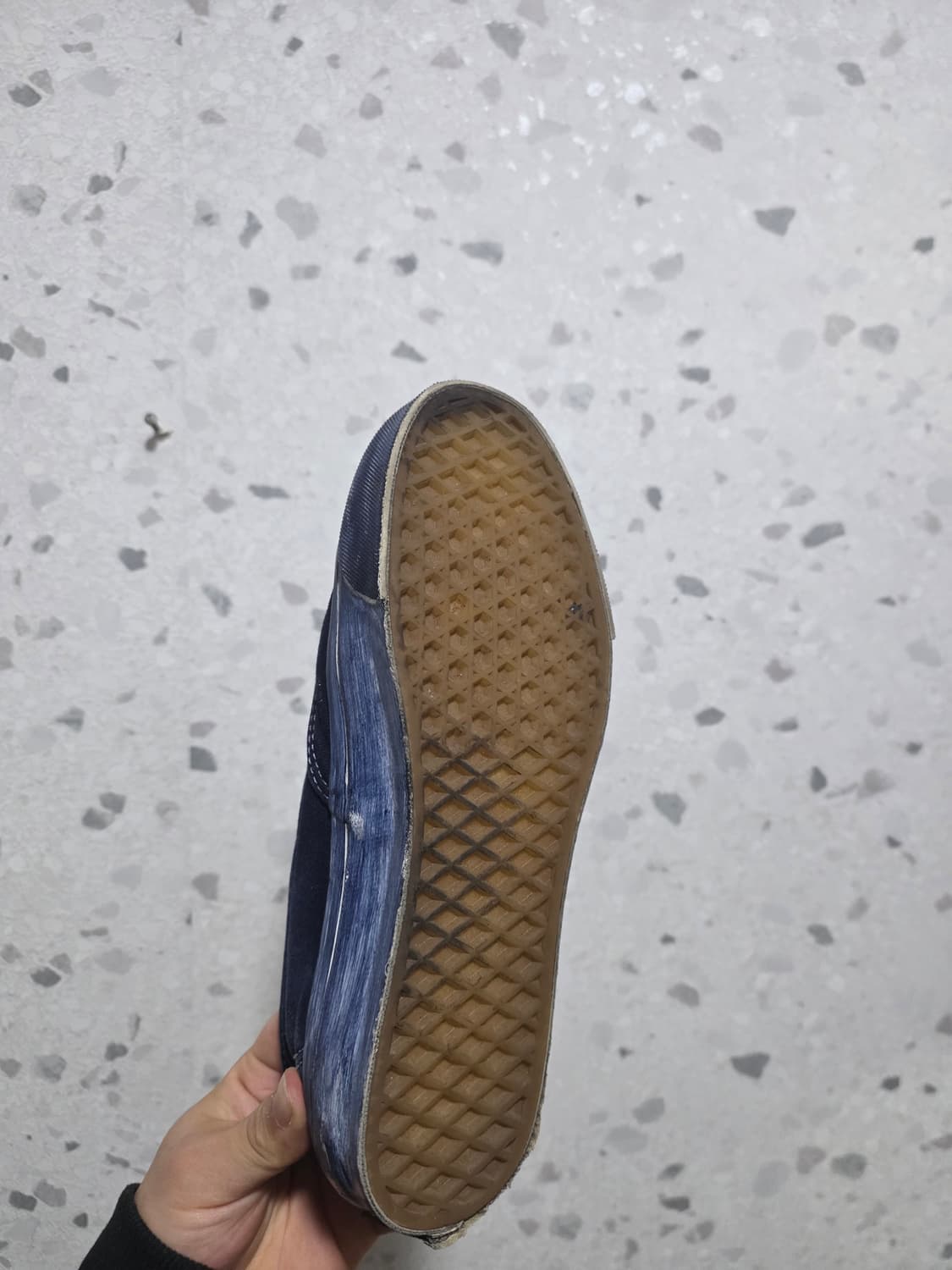 반스 어센틱 리이슈 딥 다이 드레스 블루 상품이미지3