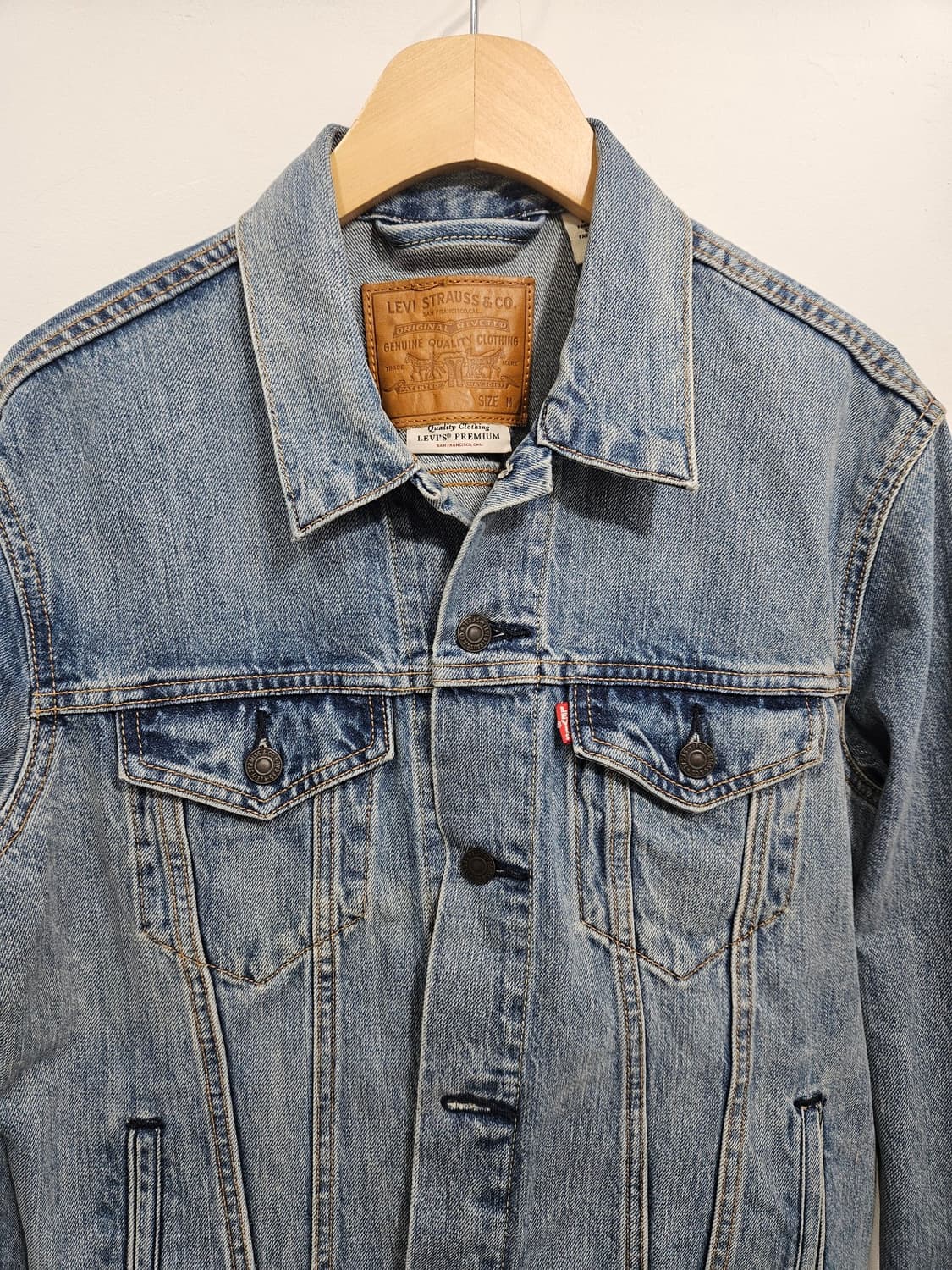 리바이스(LEVI's) 블루 데님 트러커 자켓 M 상품이미지2