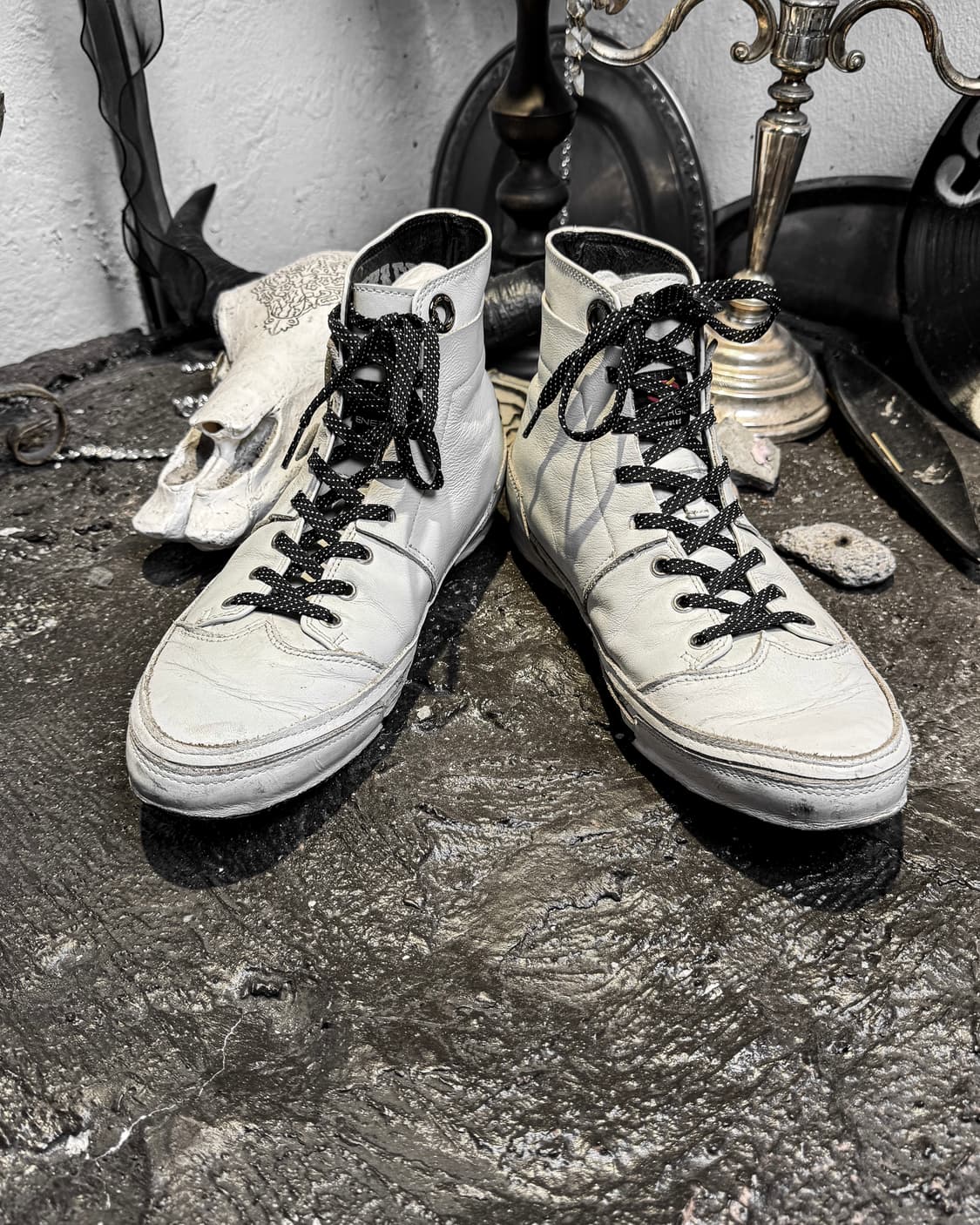 2000‘s ENERGIE - Skull Leather High-top  상품이미지2