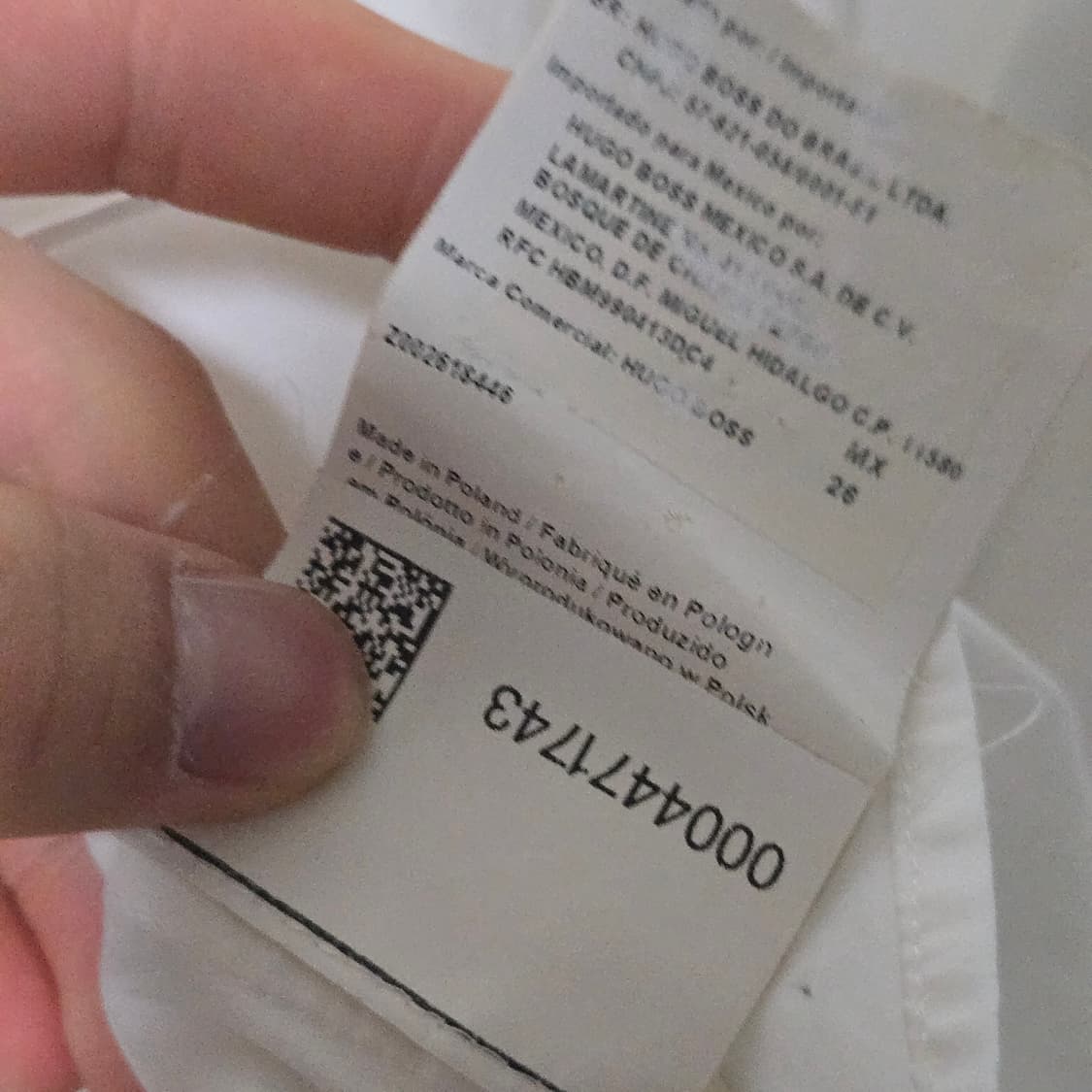 휴고보스 화이트 셔츠 블라우스 / 여성 블라우스/ 여성 셔츠  상품이미지4