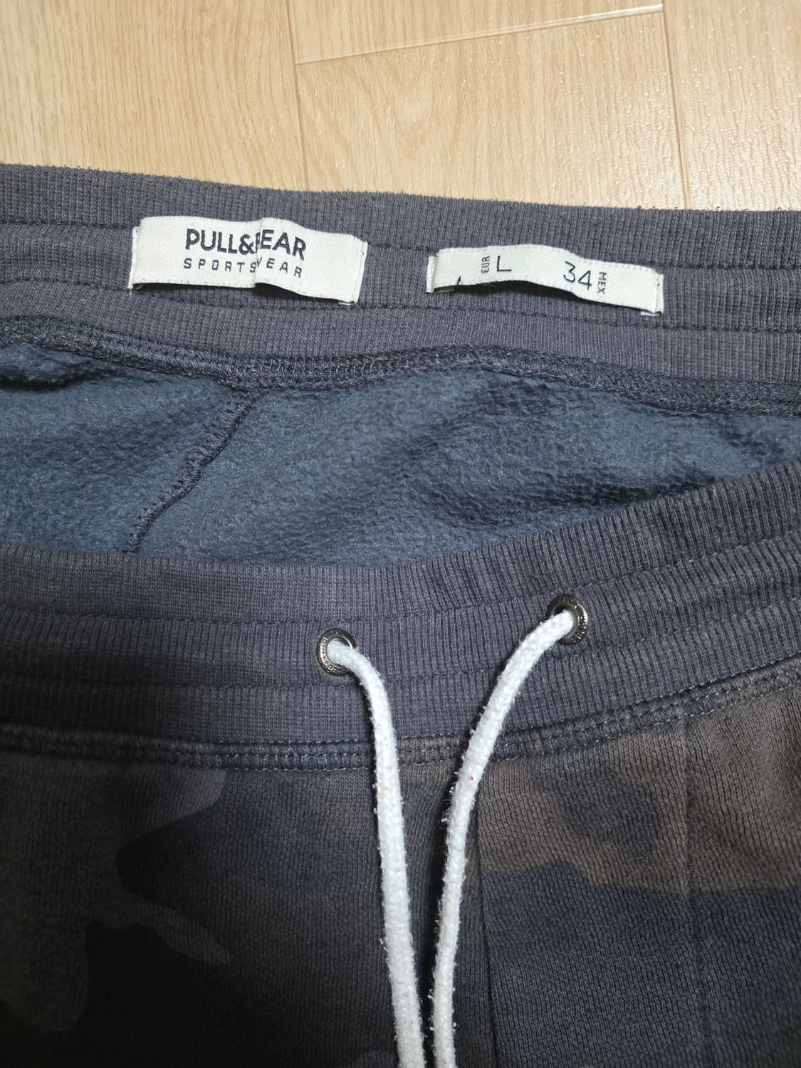 풀앤베어 카모 스웻 조거 팬츠 34/ L 상품이미지5