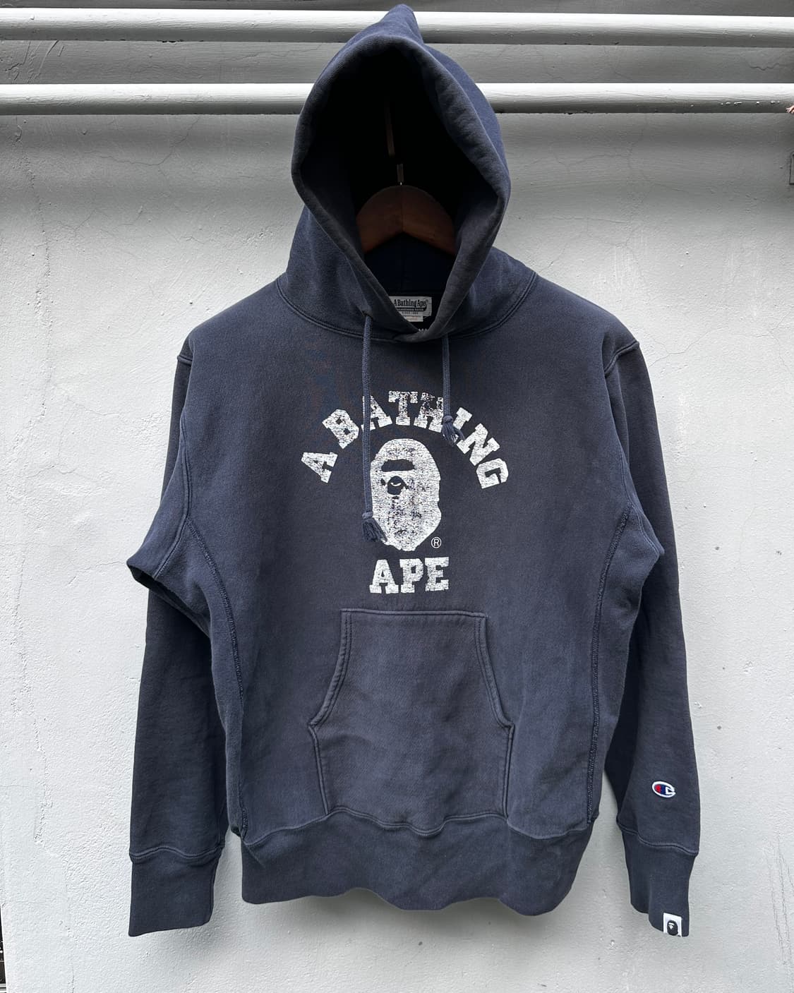 00s og nigo bape hoodie(reverseweave) 상품이미지2