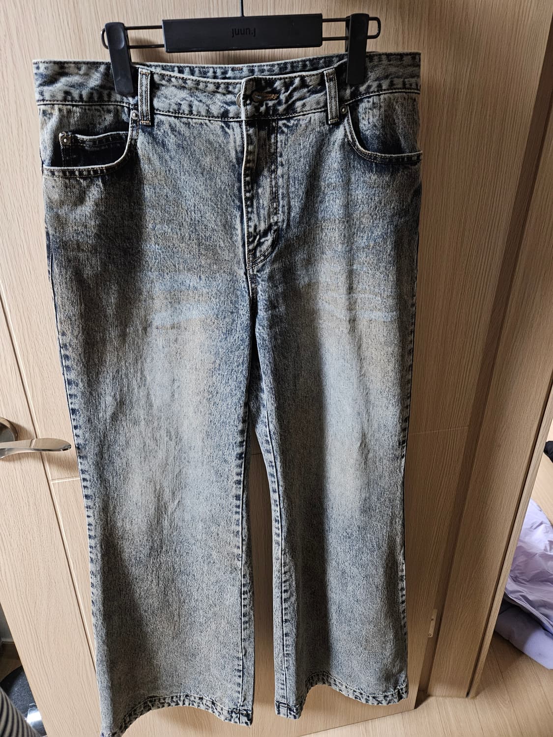 준지 25fw 더티오버렝스부츠컷 상품이미지1