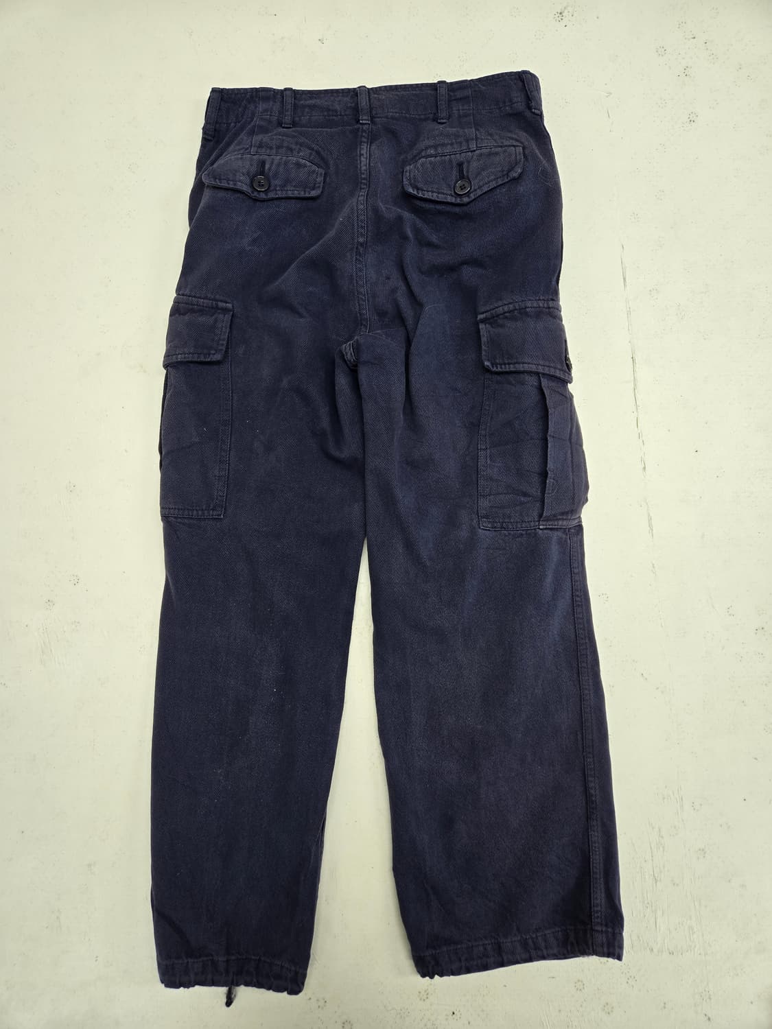 꼼데가르송 네이비 블루 카고 면바지 상품이미지2