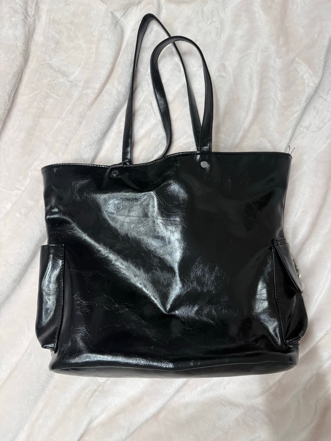 레더 체인 숄더백 상품이미지2