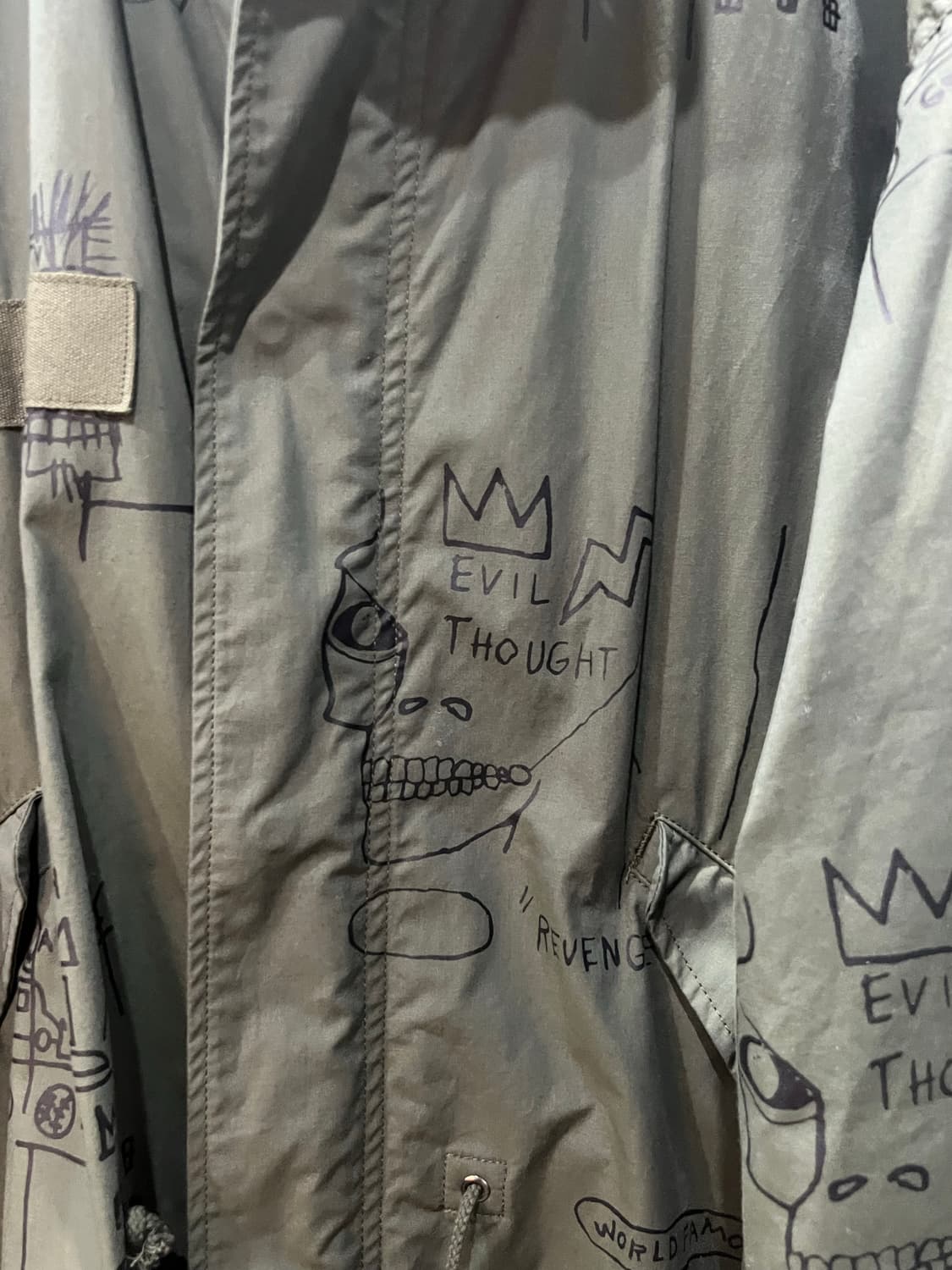 꼼데가르송 준야 와타나베 바스키아 야상 XL 상품이미지3