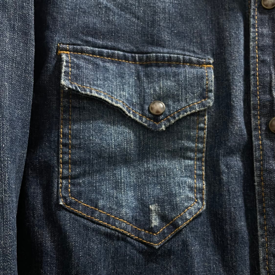 버커루/ 웨스턴 데님 셔츠/ XL 상품이미지5