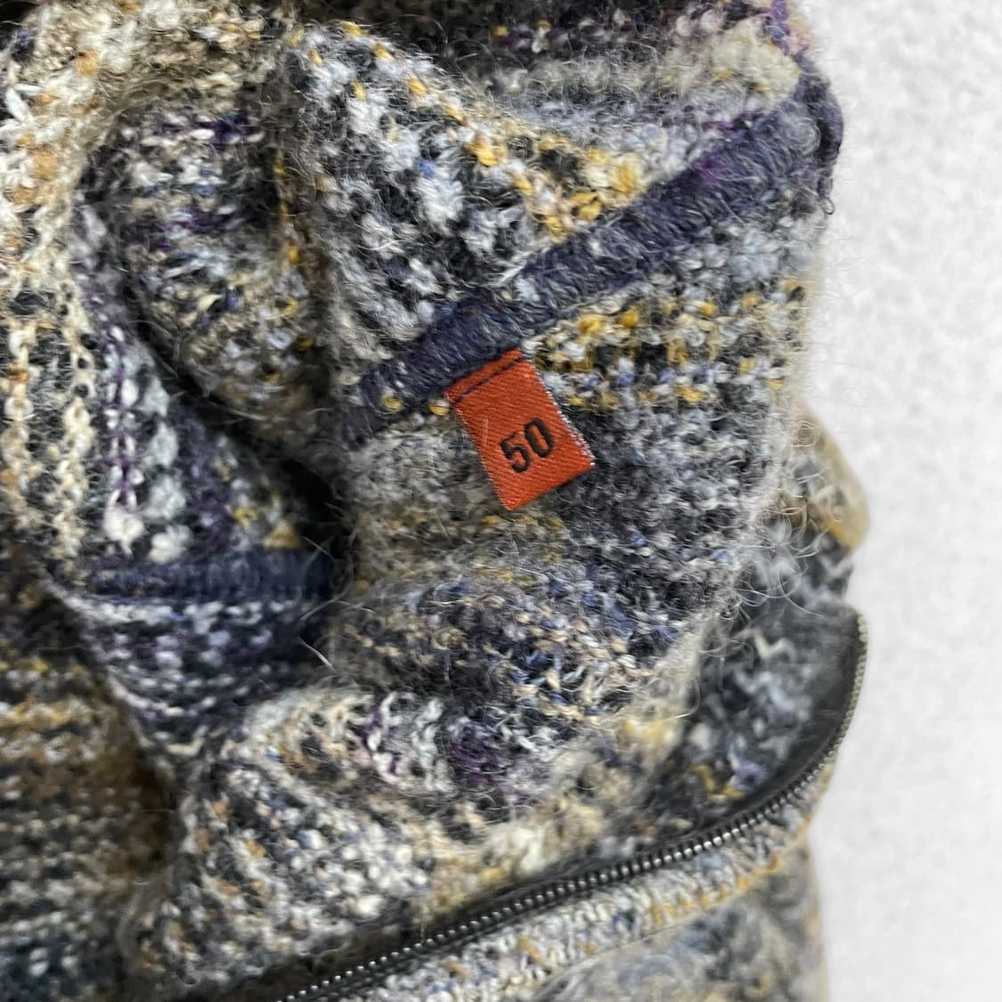 미쏘니 Missoni 울 카라 니트 집업 상품이미지4