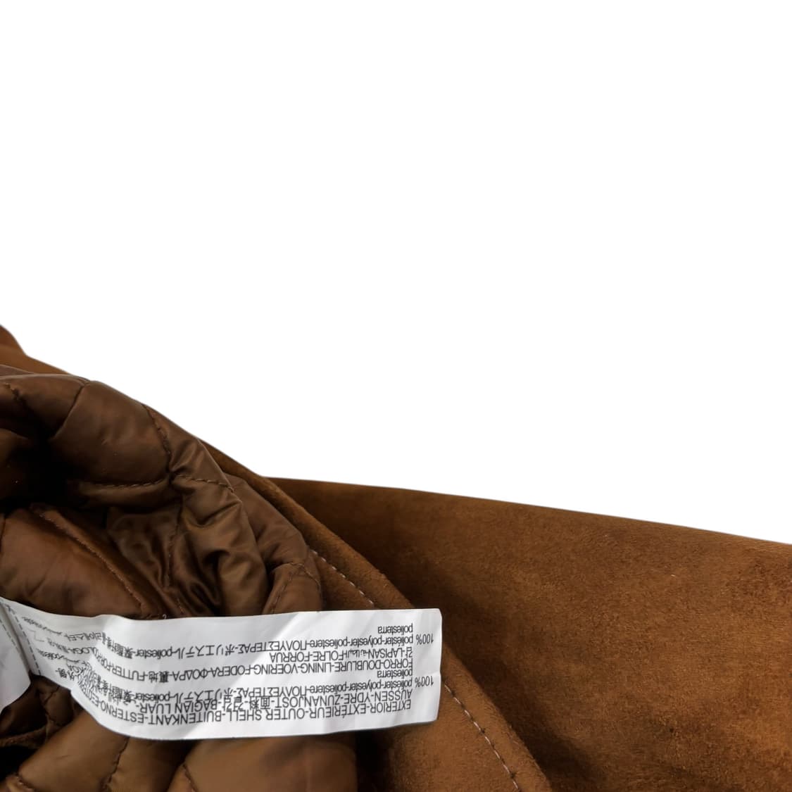 자라 스웨이드 안감 누빔 자켓 상품이미지4