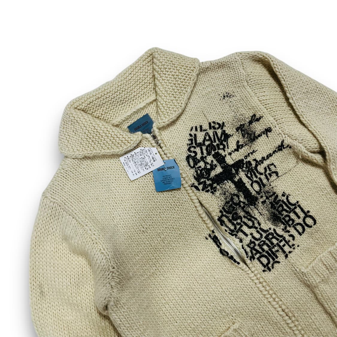 DOUBLE SHOCK Cross lettering Cowichan 상품이미지2