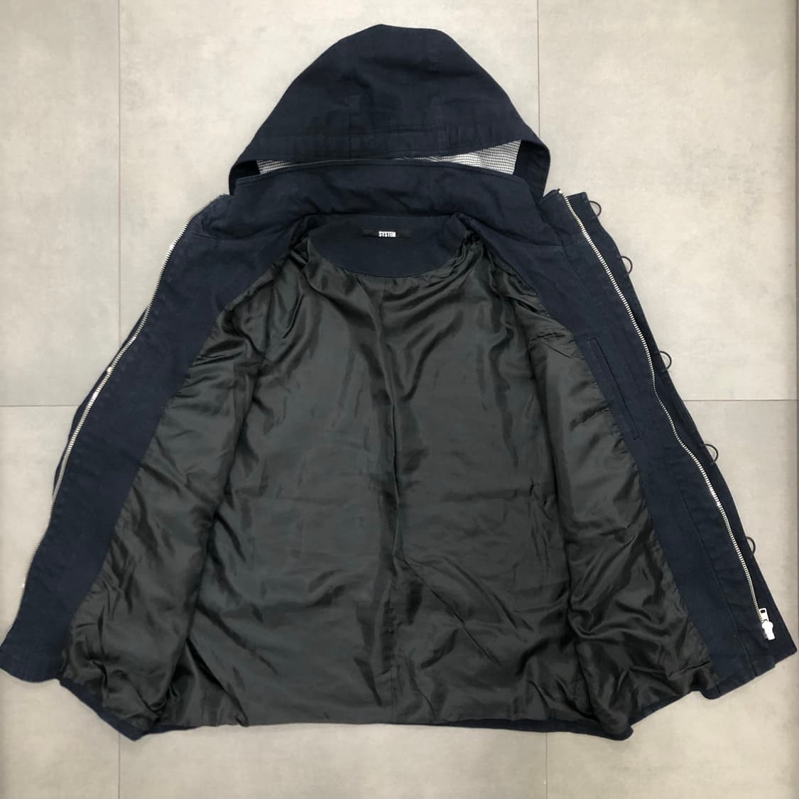 시스템옴므 트윌 후드 집업 자켓 105 상품이미지4