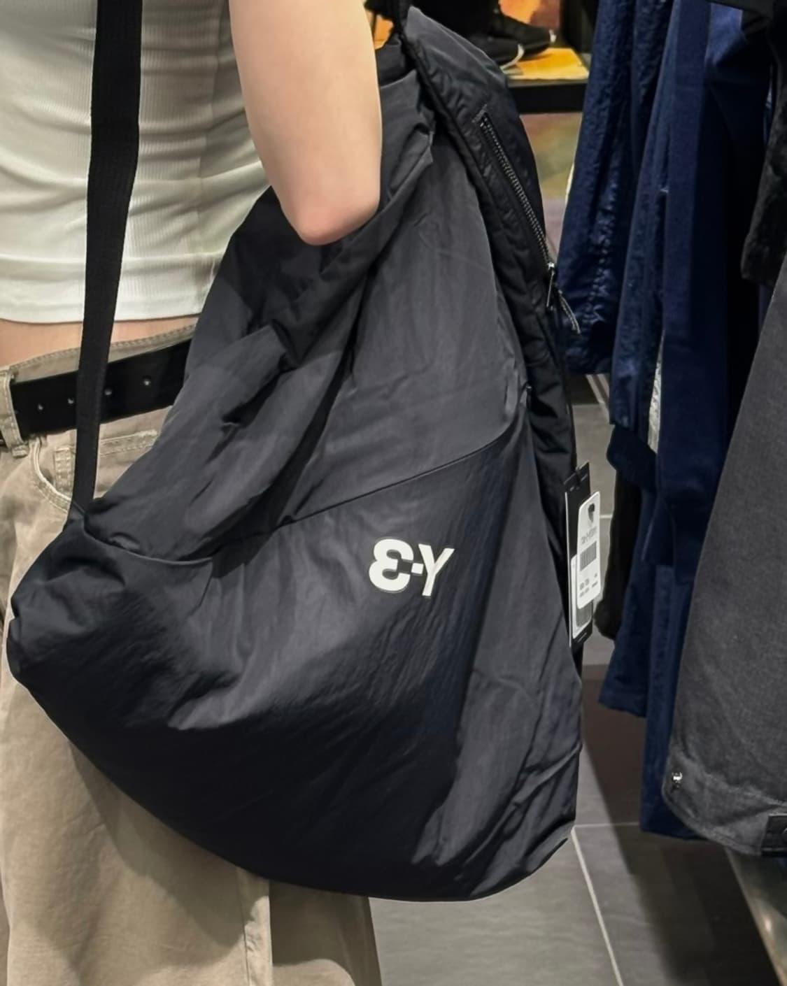 Y-3 나일론 백팩 블랙 상품이미지2