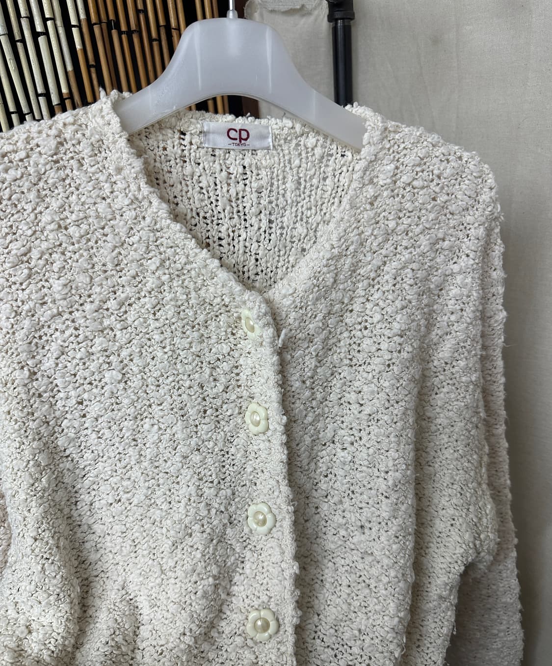cp tokyo flower button cardigan 상품이미지2