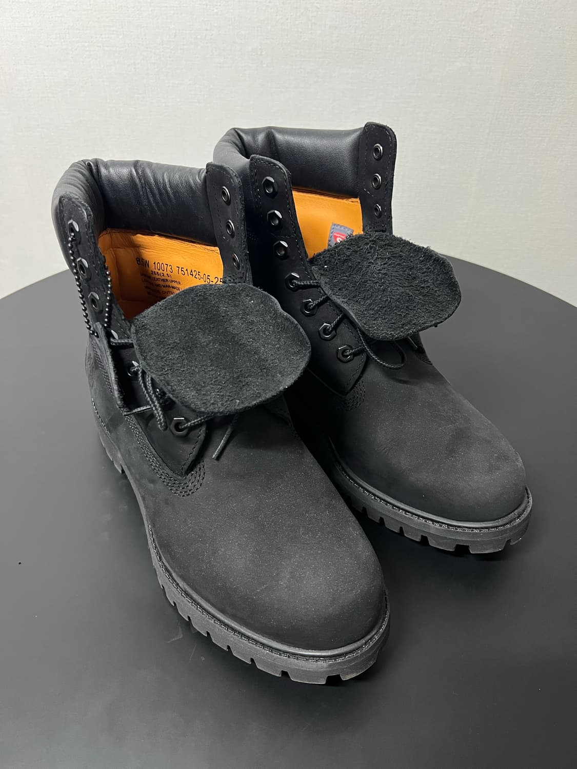 (265) 팀버랜드 6인치 프리미엄 블랙 부츠 상품이미지1