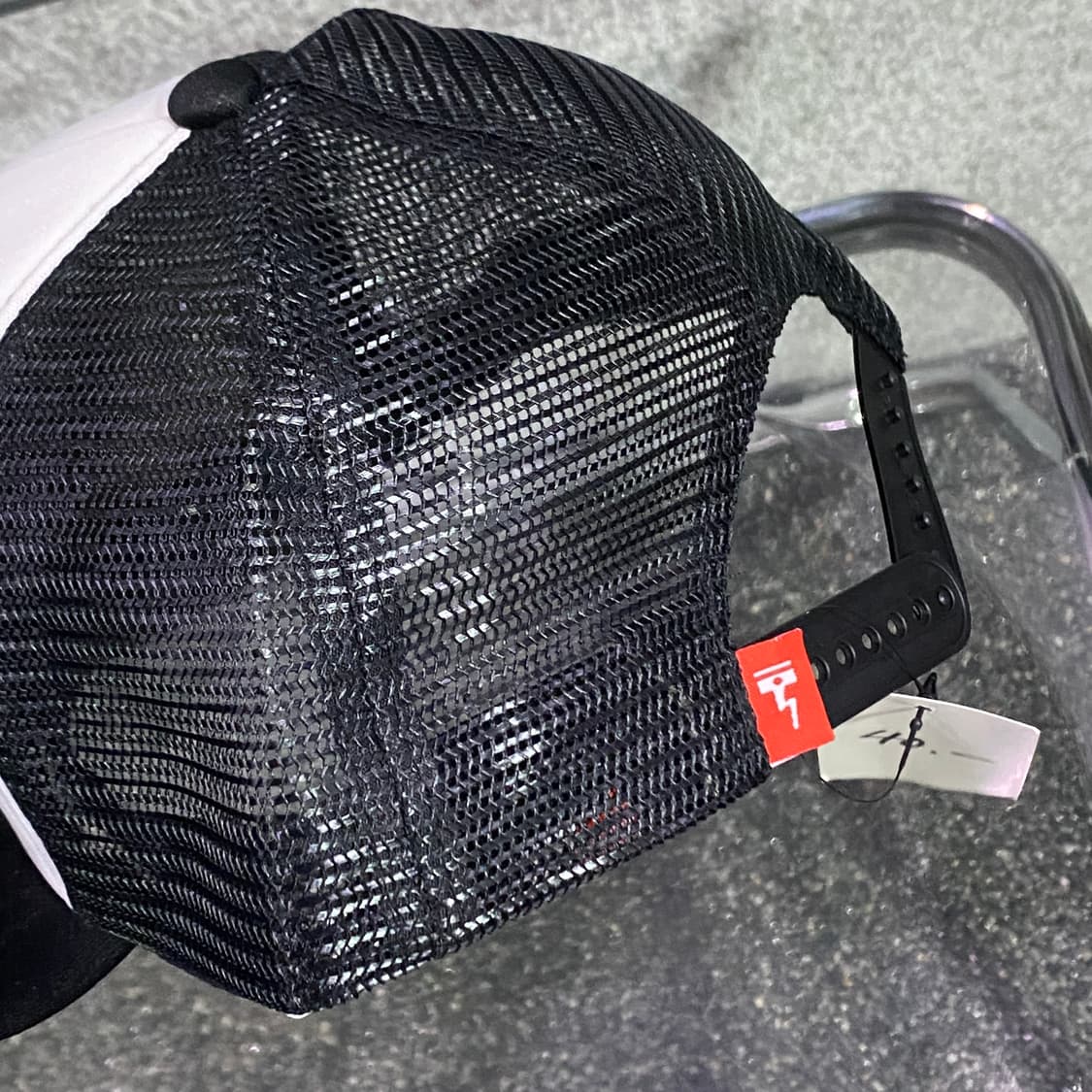 데우스 빅로고 화이트 메쉬 캡 B3799 상품이미지4