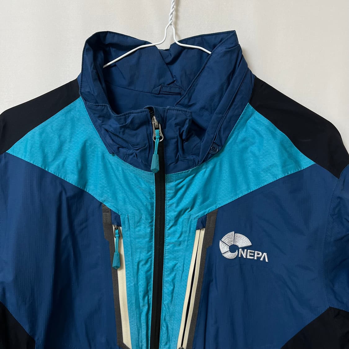 네파 X-VENT 투톤 바람막이 집업 자켓 M/95 상품이미지2