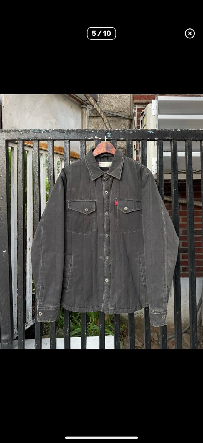 jpn The Domon 바시티 양가죽자켓, Levis 누빔 데님자켓 상품이미지6