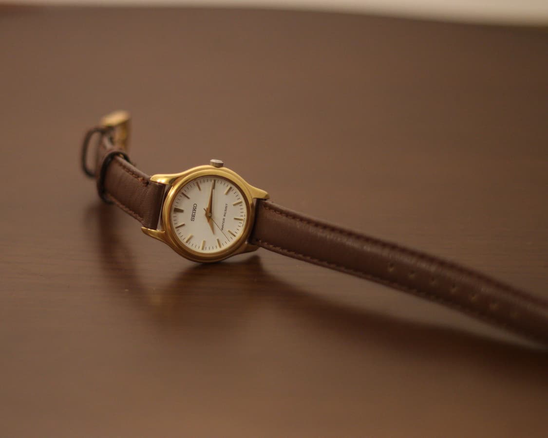 [Seiko] 세이코 빈티지 골드 시계 상품이미지2