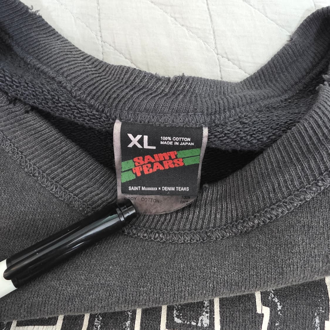 [XL] 세인트미카엘 데님티어스 ST. TEARS 지저스 스웻 상품이미지8