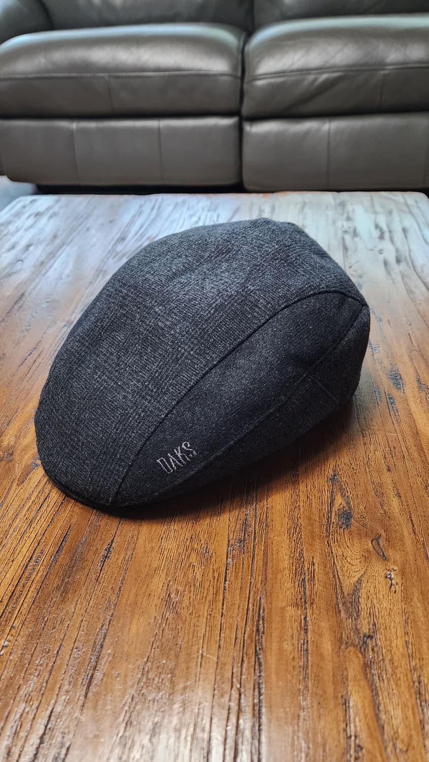닥스 모직 체크 헌팅캡 모자 상품이미지1