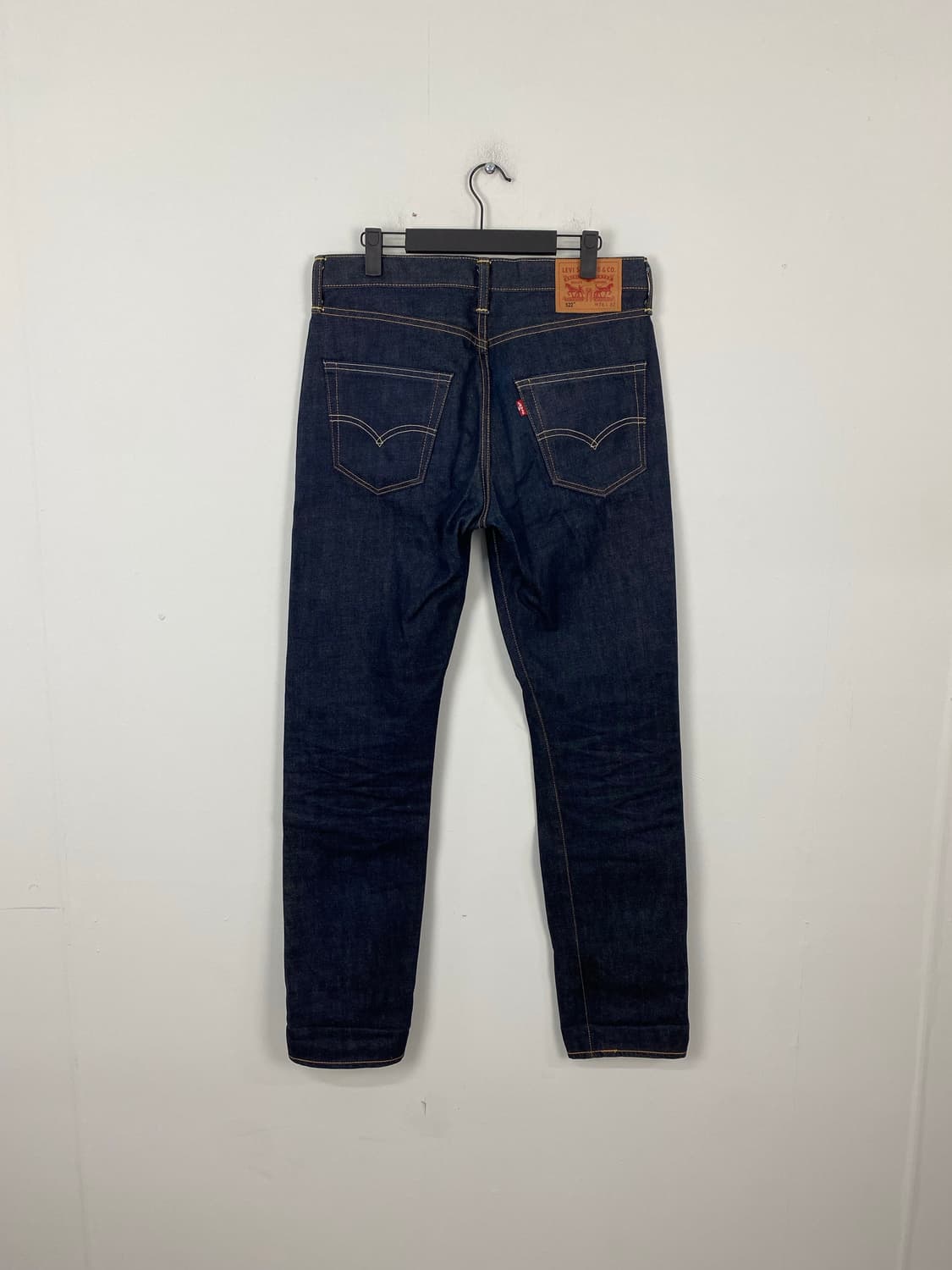 리바이스 522 화이트오크 셀비지 생지 데님 W30 L32 상품이미지3