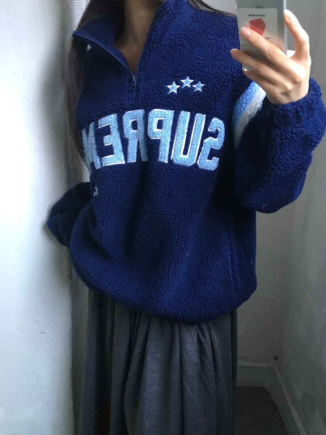 Supreme 슈프림 23FW 아크 하프 풀 집 후리스  상품이미지1