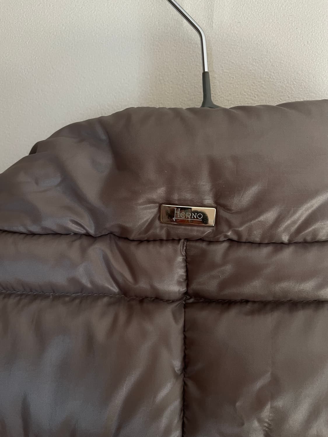 에르노 베이지 골드 패딩 40 상품이미지5