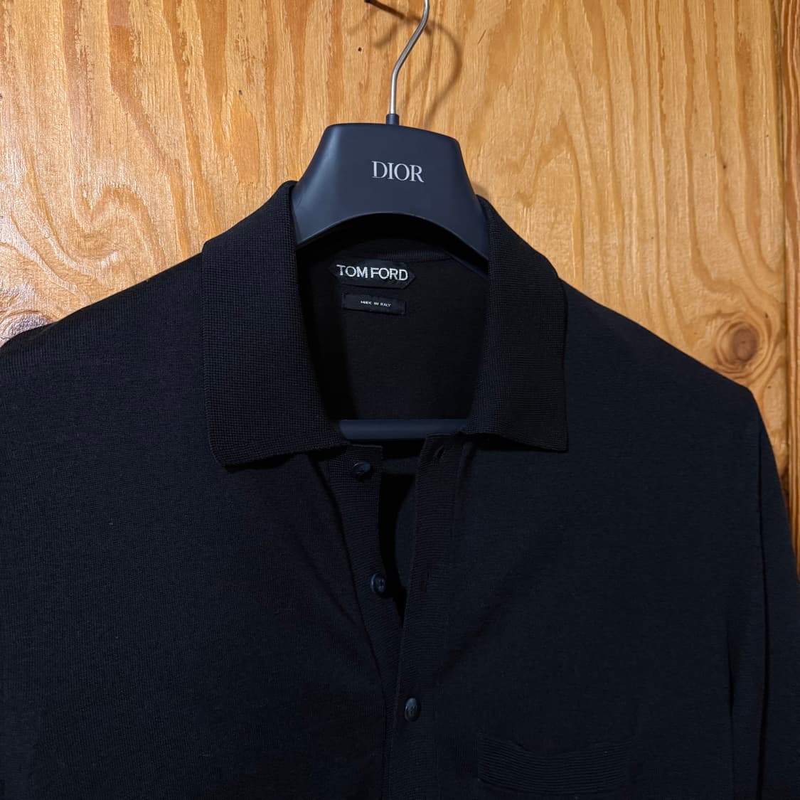 톰포드 실크 코튼 헨리넥 셔츠 판매 합니다. 상품이미지4