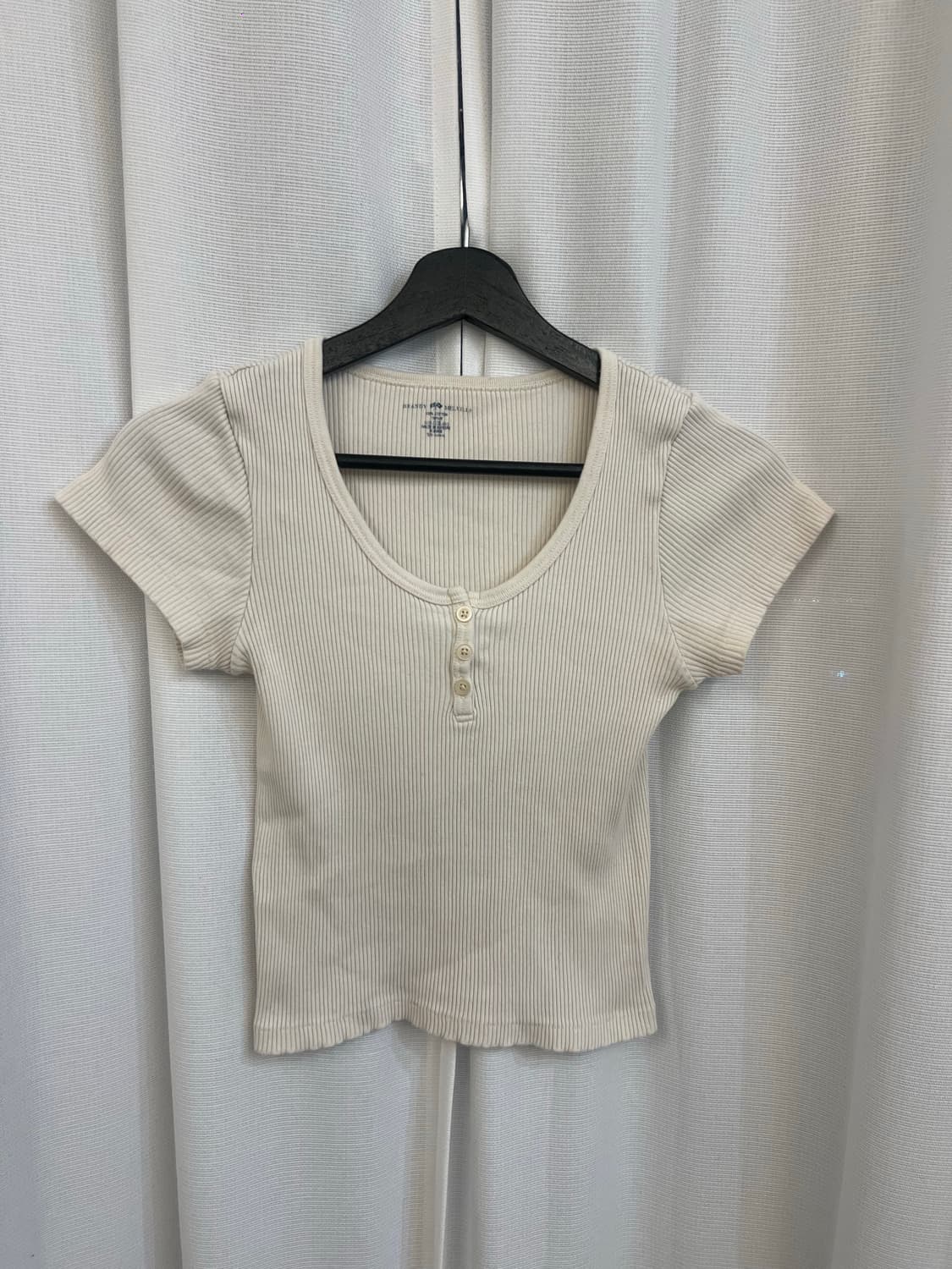 브랜디멜빌 아이보리 반팔 상품이미지1