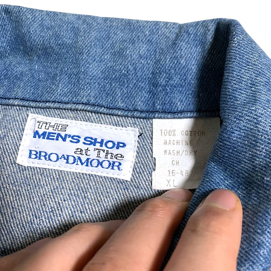 [XL] 70~80s Vintage Denim Trucker Jacket 상품이미지3