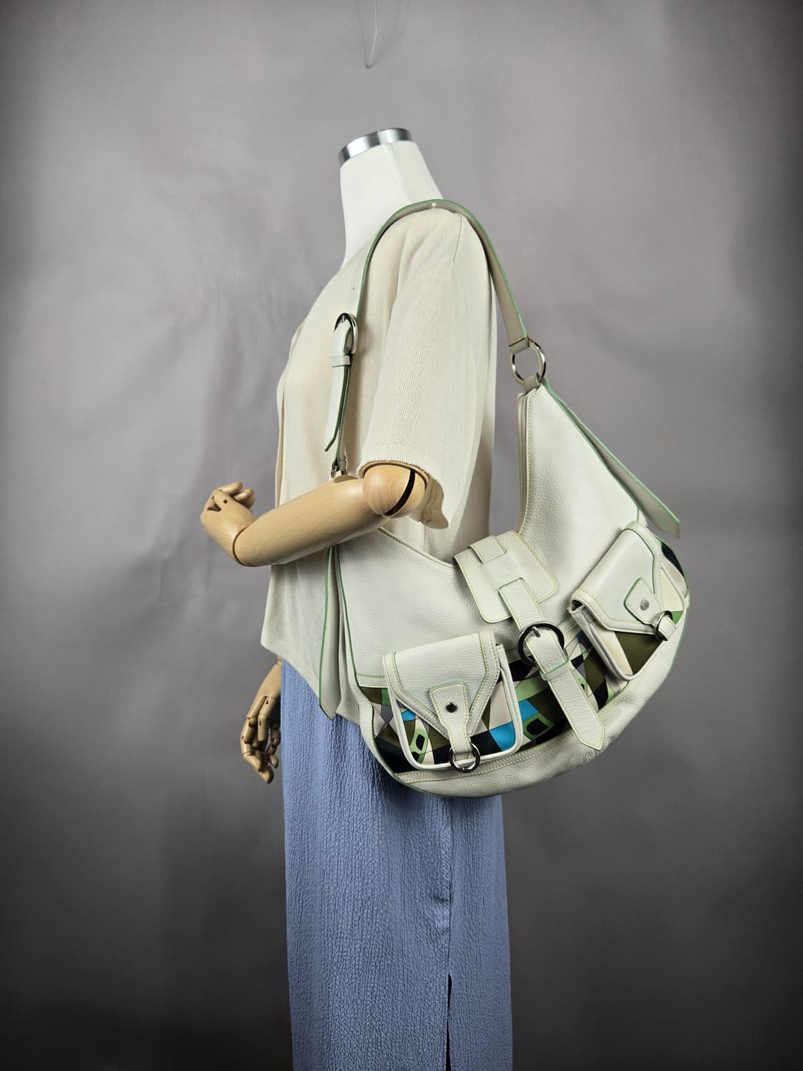 BALENCIAGA 발렌시아가 숄더백 호보백 가방 금강 라이센스 정품 상품이미지1