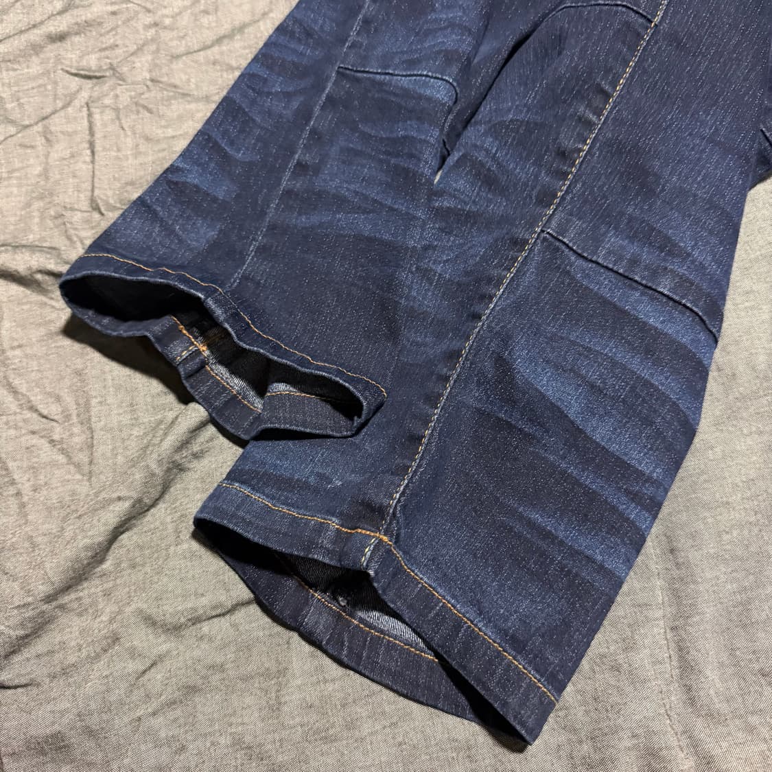 Slim Fit Moto / Biker Denim Jeans 상품이미지8