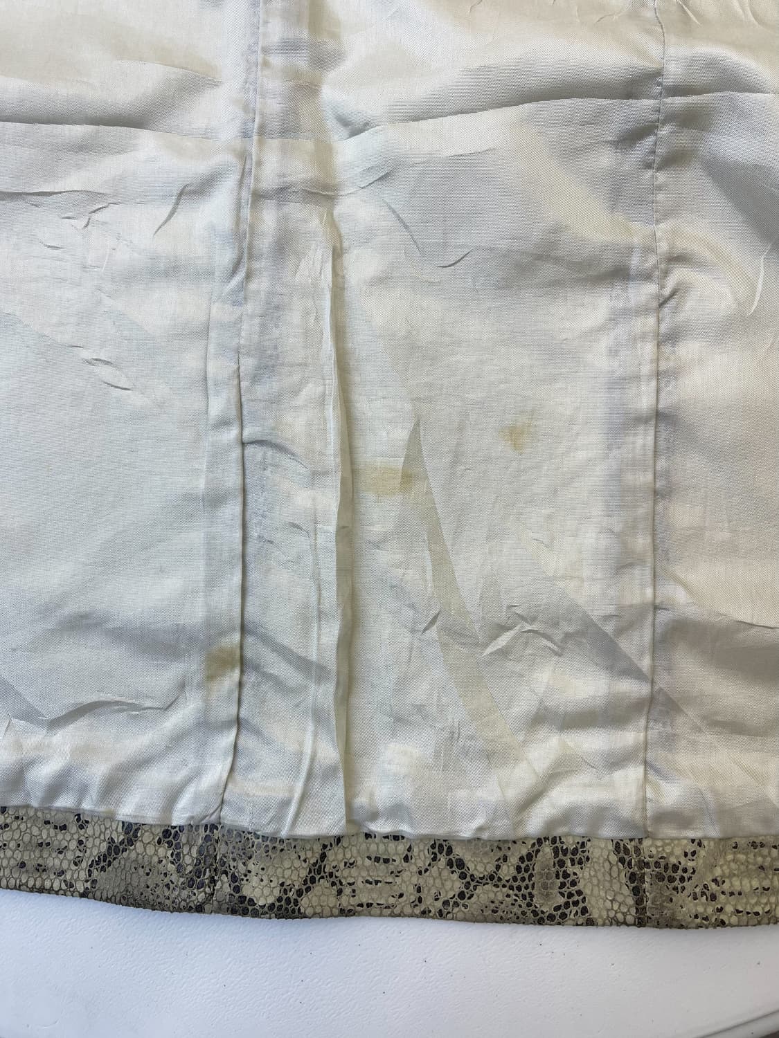 트웬티포 에쿠스 90s 파이톤 패턴 레더 자켓 상품이미지8